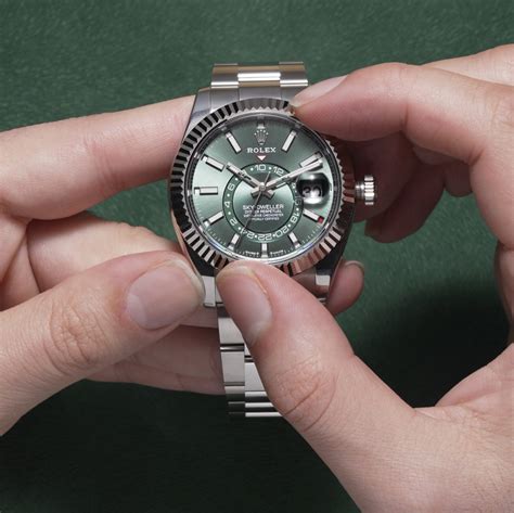 how to tell if rolex sky dweller is real|Rolex Sky-Dweller thickness.